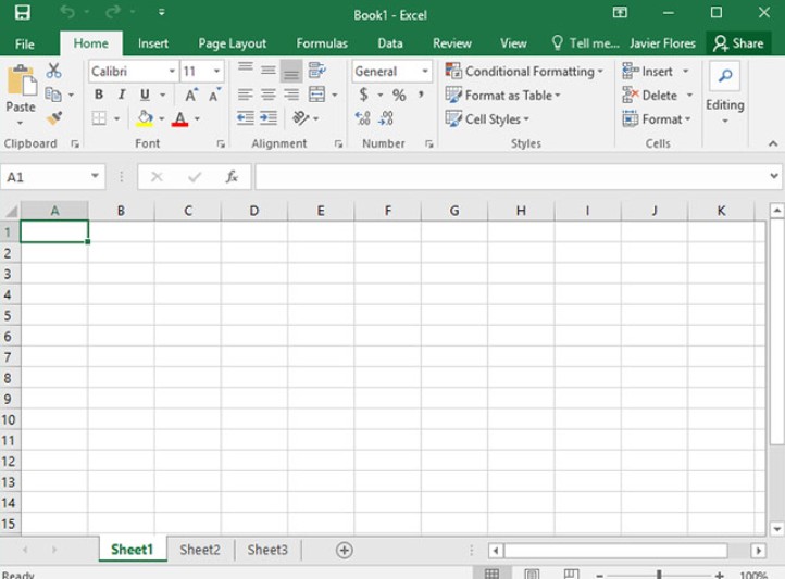 Huong dan su dung Excel 2019 cho nguoi moi bat dau 1