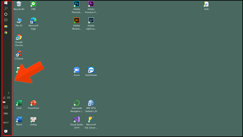 Tuy chinh thanh Taskbar tren Windows 10 3