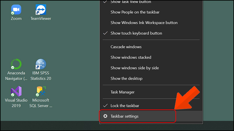 Tuy chinh thanh Taskbar tren Windows 10 4