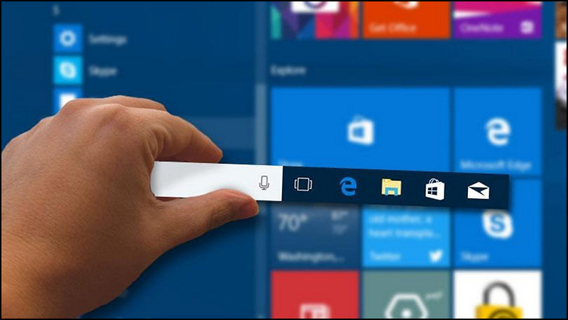 Tùy chỉnh thanh Taskbar trên Windows 10