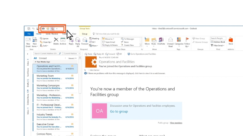 7 Tính Năng Nổi Bật Của Microsoft Outlook 