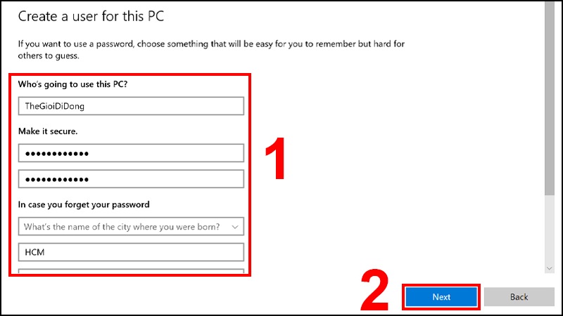 Cách Tạo Tài Khoản User Mới Bằng User Account Trên Windows 10