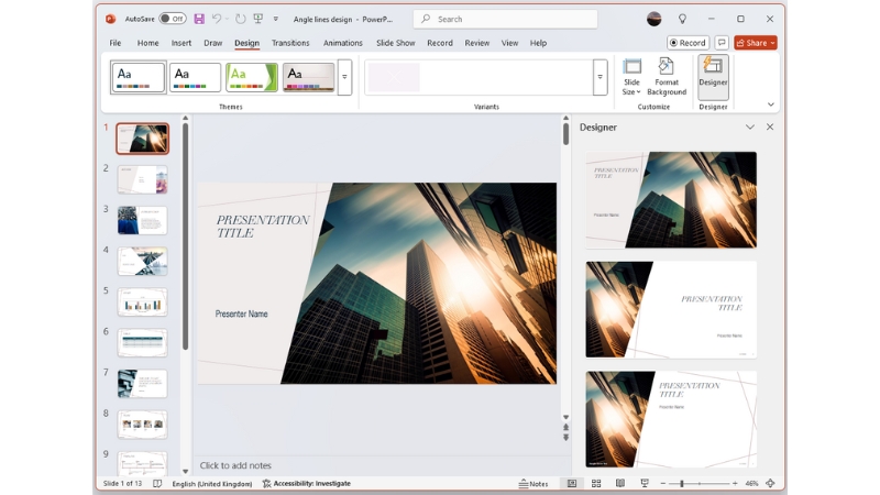 Cách Thay Đổi Background PowerPoint Đẹp Mắt, Chuyên Nghiệp Với Themes Có Sẵn Và Mẫu Từ Microsoft