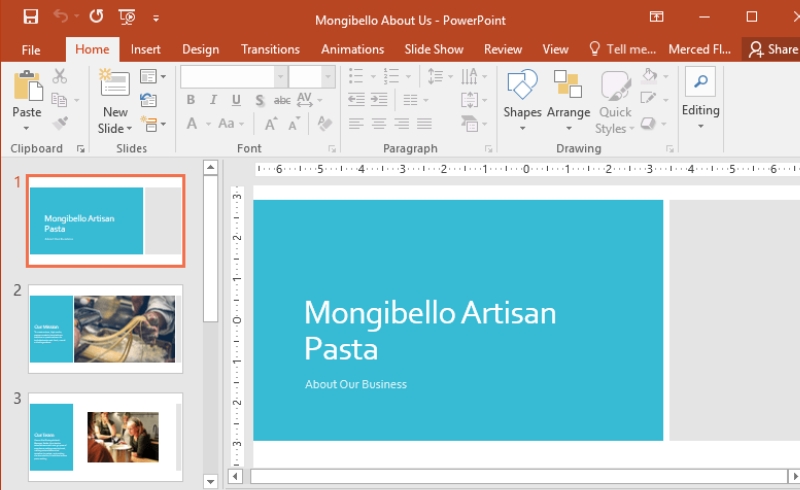 Kham pha cac cong cu thiet ke trong PowerPoint 2019 2