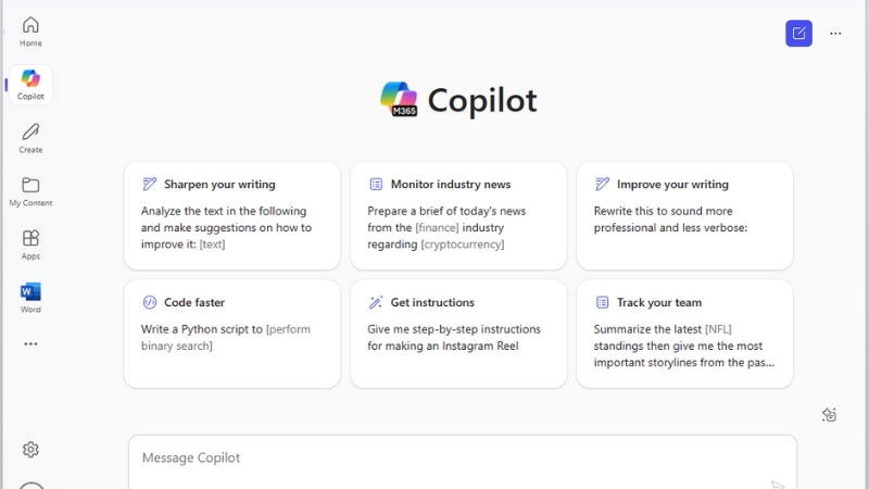 Microsoft 365 Copilot – Trợ lý AI thông minh nâng cao hiệu quả công việc