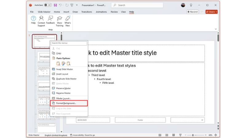 Cách dùng Template PowerPoint