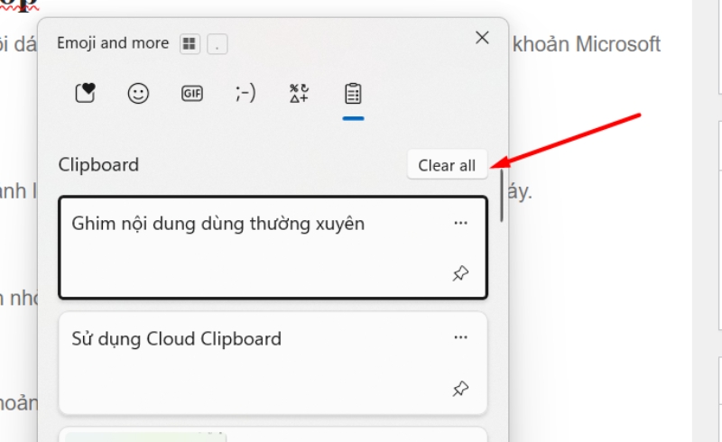Tim hieu ve tinh nang Cloud Clipboard tren Windows 11 6