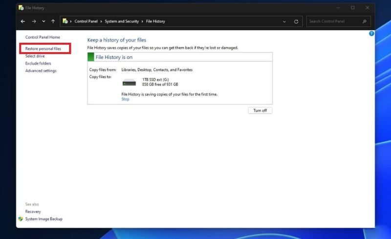 Cach khoi phuc du lieu bi xoa tren Windows 10 3