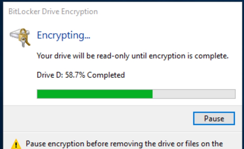 Huong dan bat va su dung BitLocker tren Windows 11 8