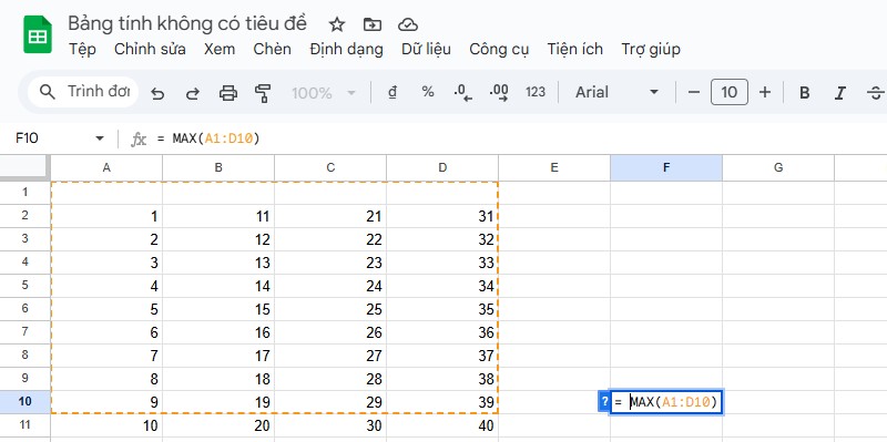 Cách Sử Dụng Tính Năng Formulas Và Functions Trong Google Sheets