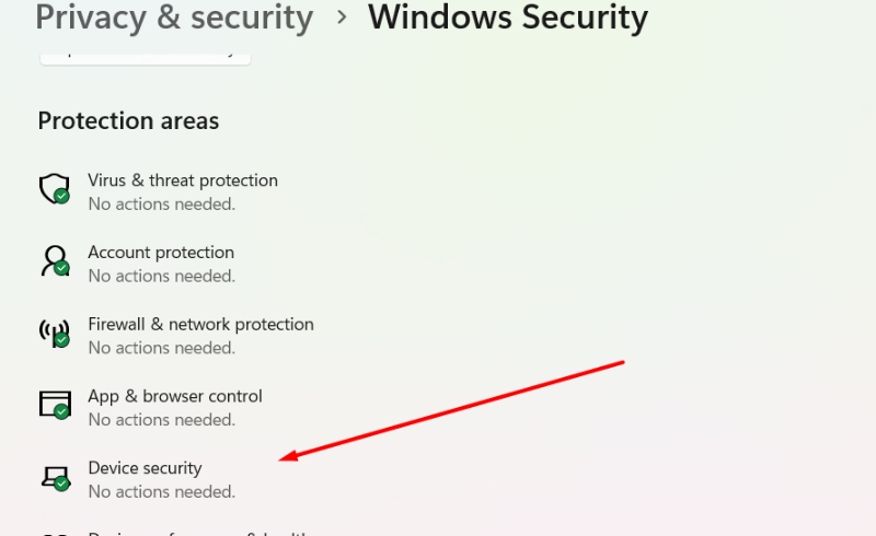 Huong dan su dung cac cong cu bao mat tren Windows 11 6