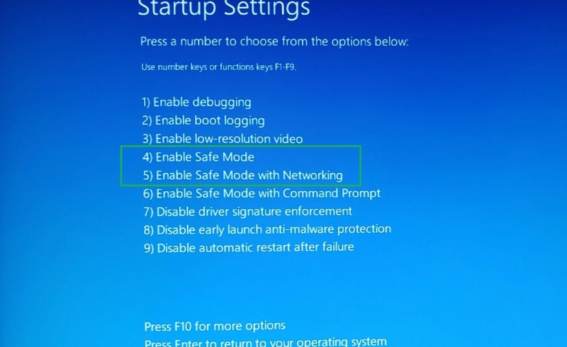 Khac phuc loi khong nhan duoc tin hieu tu man hinh tren Windows 10 7