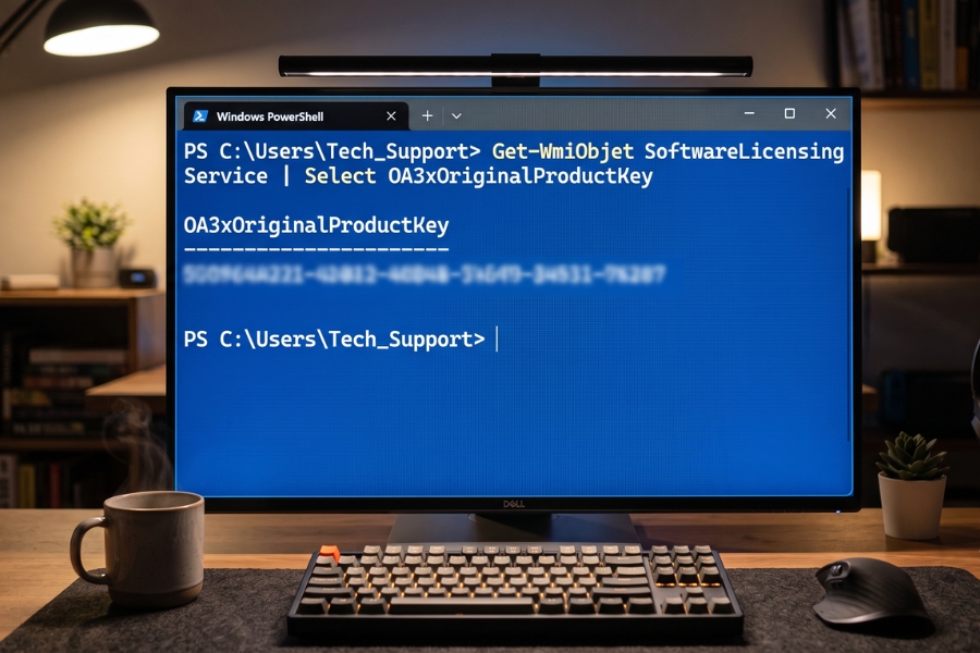 Cách Check Key Win 11 Pro Bản Quyền 