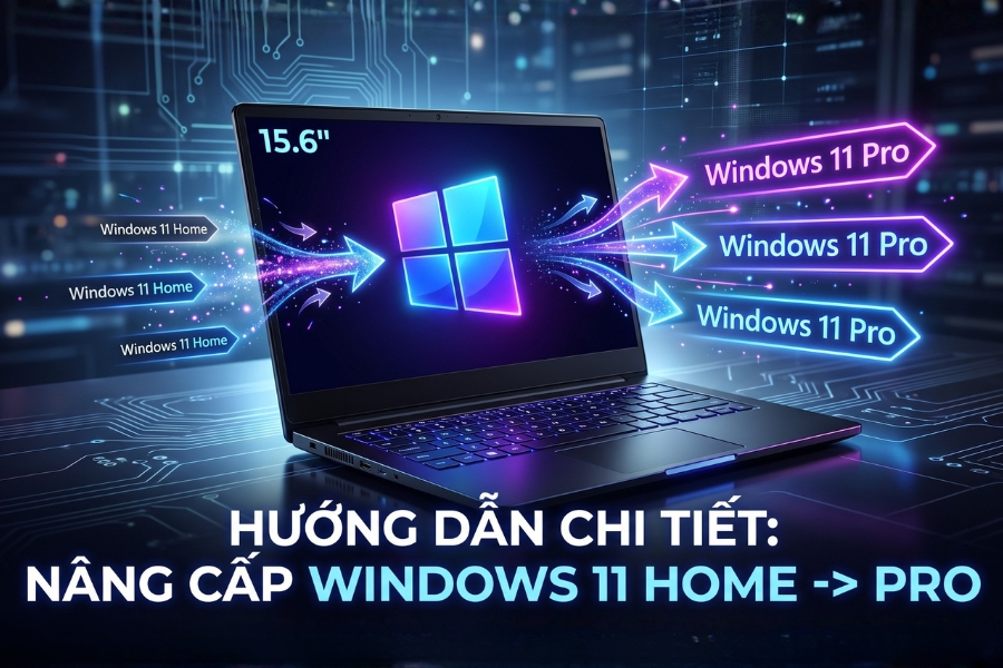 Cách Nâng Cấp Và Active Windows 11 Home Lên Pro Không Mất Dữ Liệu