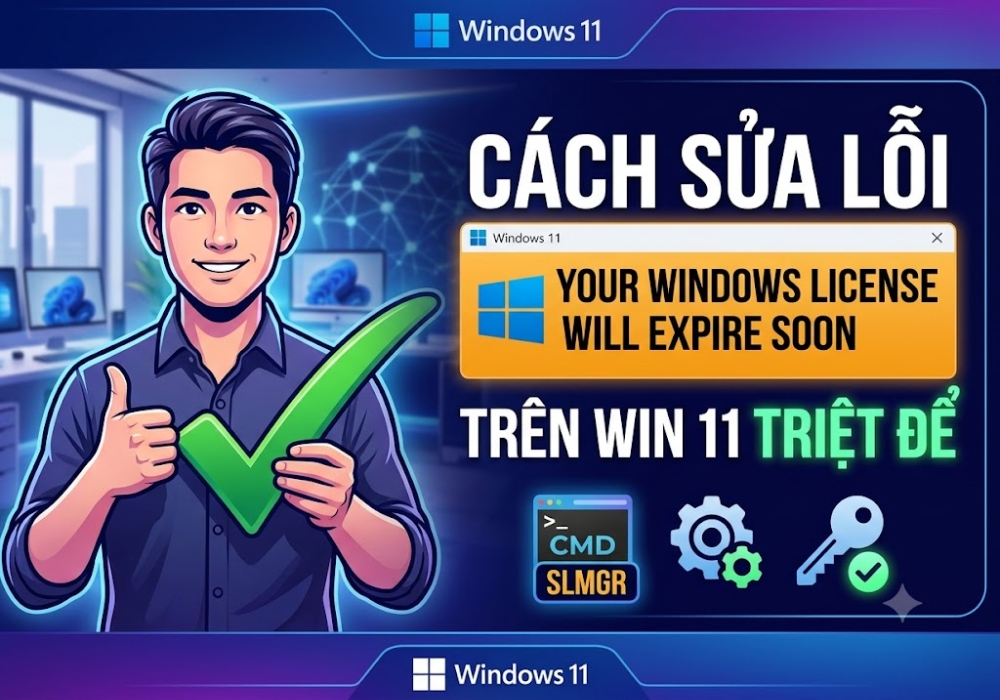 Cách Sửa Lỗi "Your Windows License Will Expire Soon" Trên Win 11 Triệt Để: Đừng Để Cái Thông Báo Này Làm Phiền Bạn Nữa!