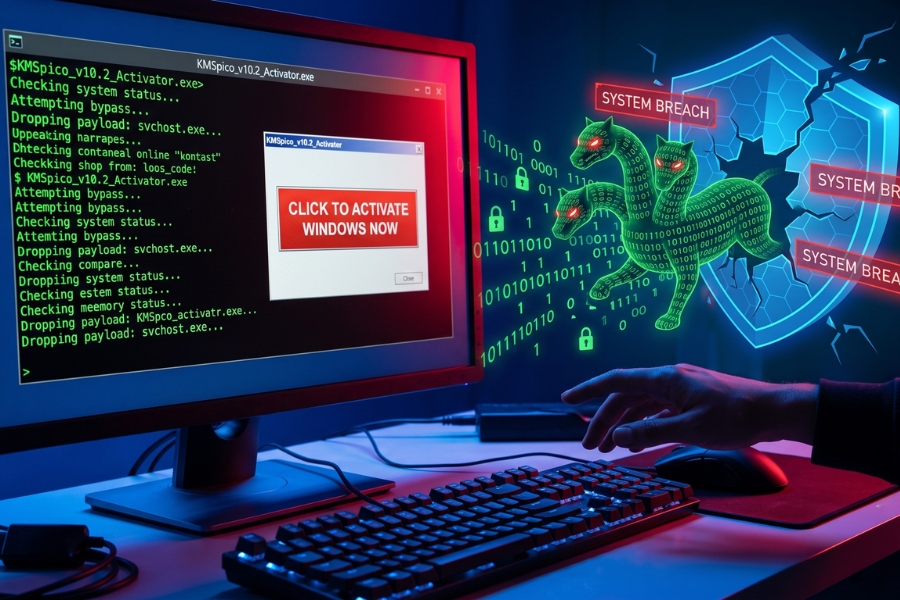 Tác hại của việc dùng tool active win 11