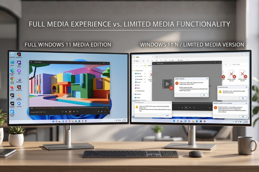 Bản Win 11 Không Có Media Player: Nguyên Nhân Và Cách Khắc Phục 4 Bản Win 11 Không Có Media Player