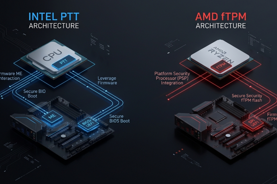 Bật TPM 2.0 Main MSI Cài Win 11