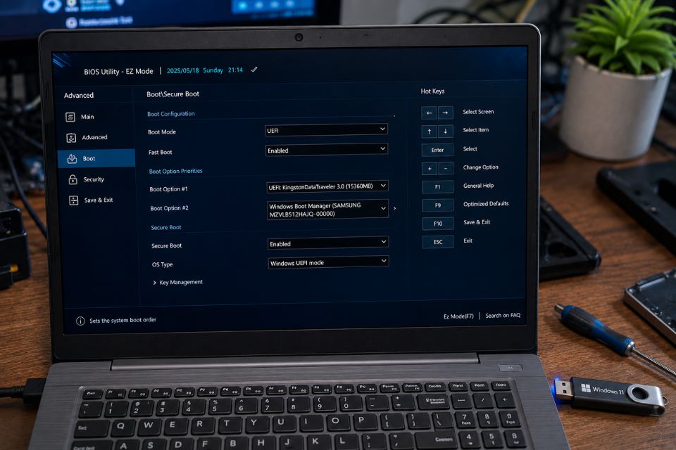 Bypass Secure Boot cai Windows 11 3