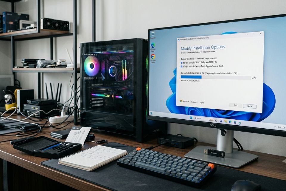 Bypass Secure Boot cai Windows 11 4
