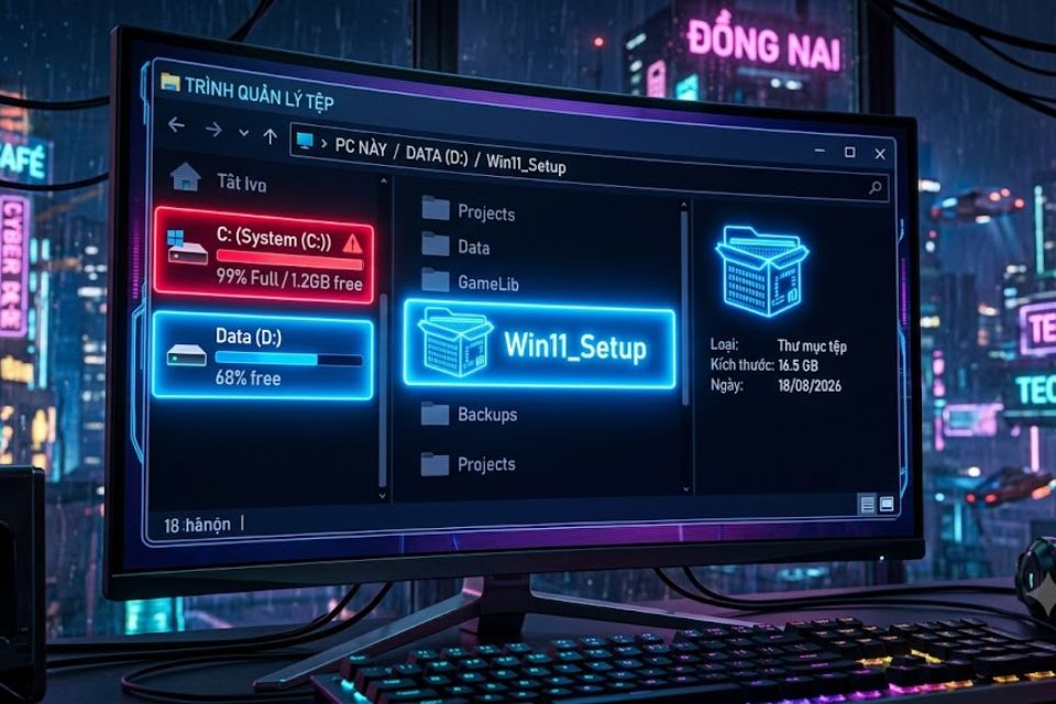 Cai Win 11 Truc Tiep Tu O Cung Bi Thuat Cho Nhung Ngay Lac Mat USB 4