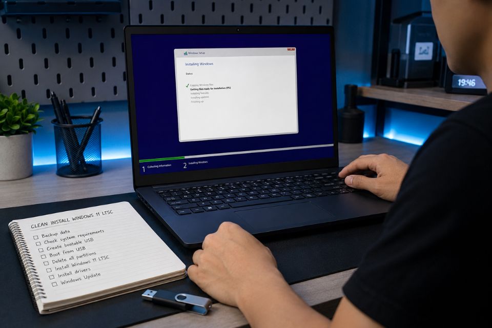 Cài Windows 11 LTSC nhẹ máy 6 Cai Windows 11 LTSC nhe may 3
