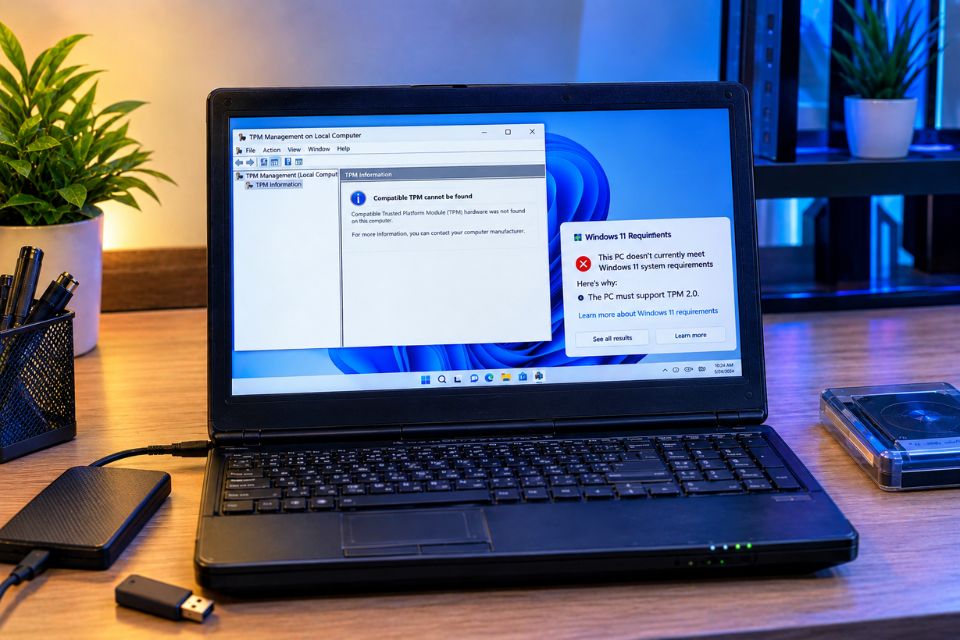 Cai Windows 11 bypass TPM 2 2
