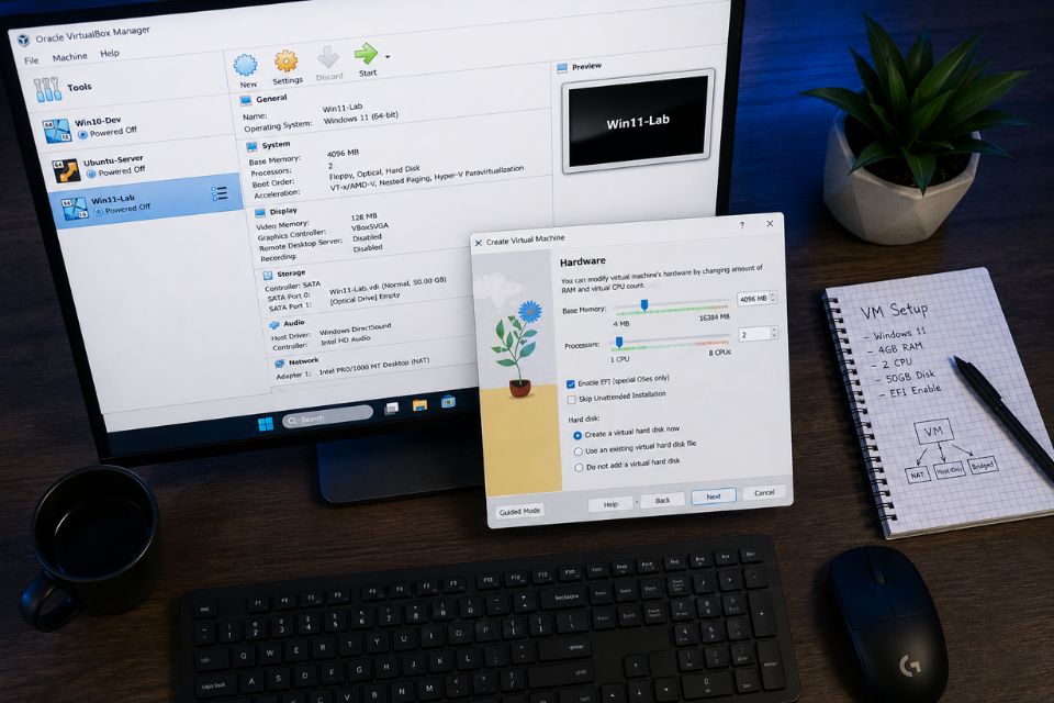 Cài Windows 11 trên VirtualBox 7 Cai Windows 11 tren VirtualBox 3