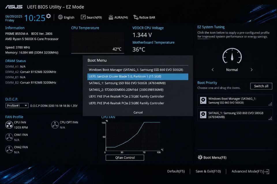 Cai Windows 11 tren o cung MBR chuyen sang GPT 3