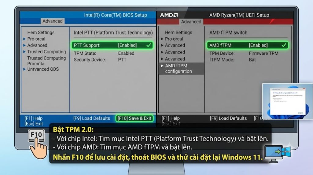 Khac phuc loi This PC cant run Windows 11 don gian 1