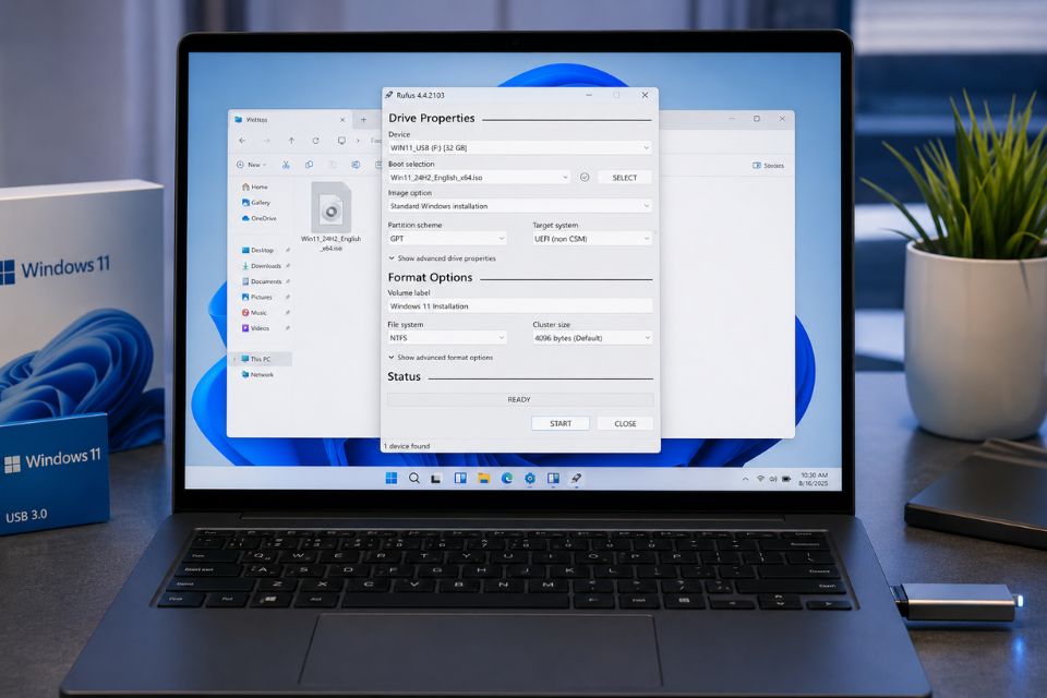 Tai bo cai Windows 11 da phien ban AIO 5