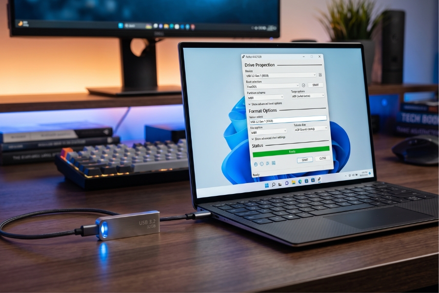 Hướng Dẫn Tạo USB Boot Cài Win 11 Bằng Rufus