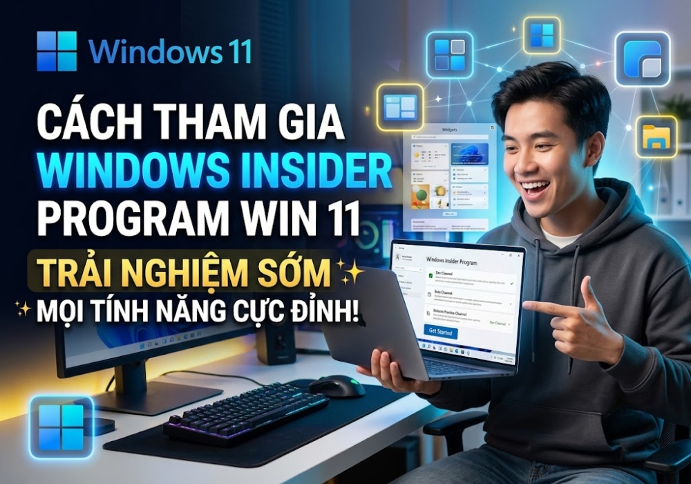 Cách Tham Gia Windows Insider Program Win 11: Trải Nghiệm Sớm Mọi Tính Năng Cực Đỉnh!