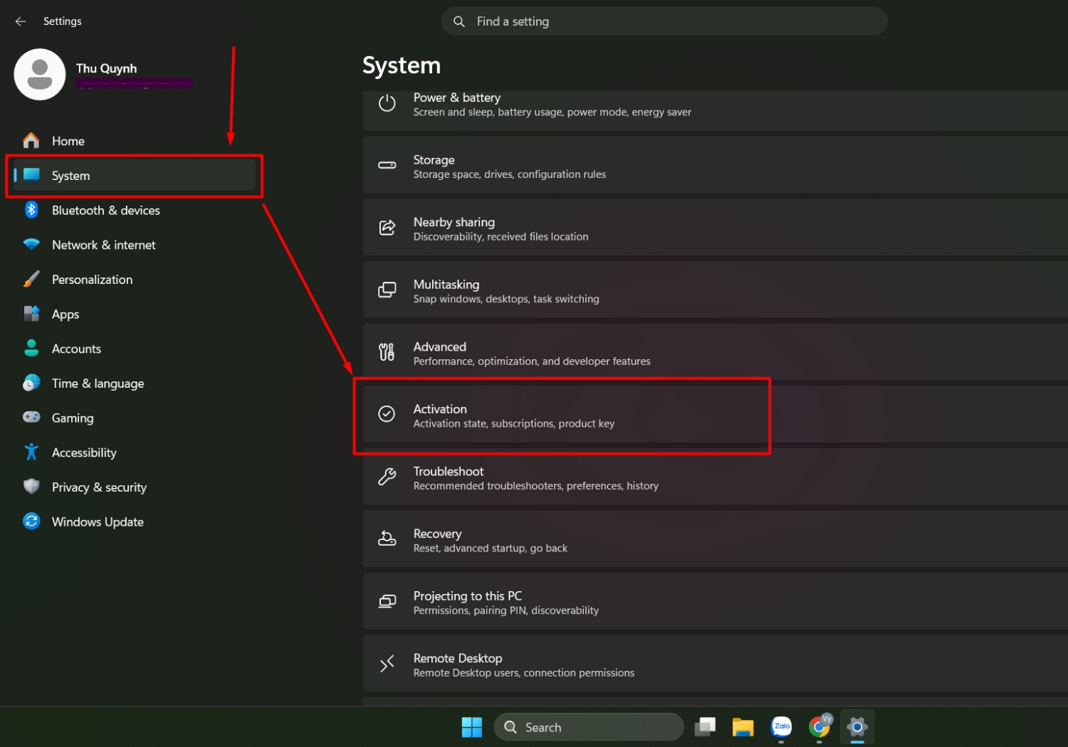phan mem windows 11 pro online retail 1 pc key esd 1