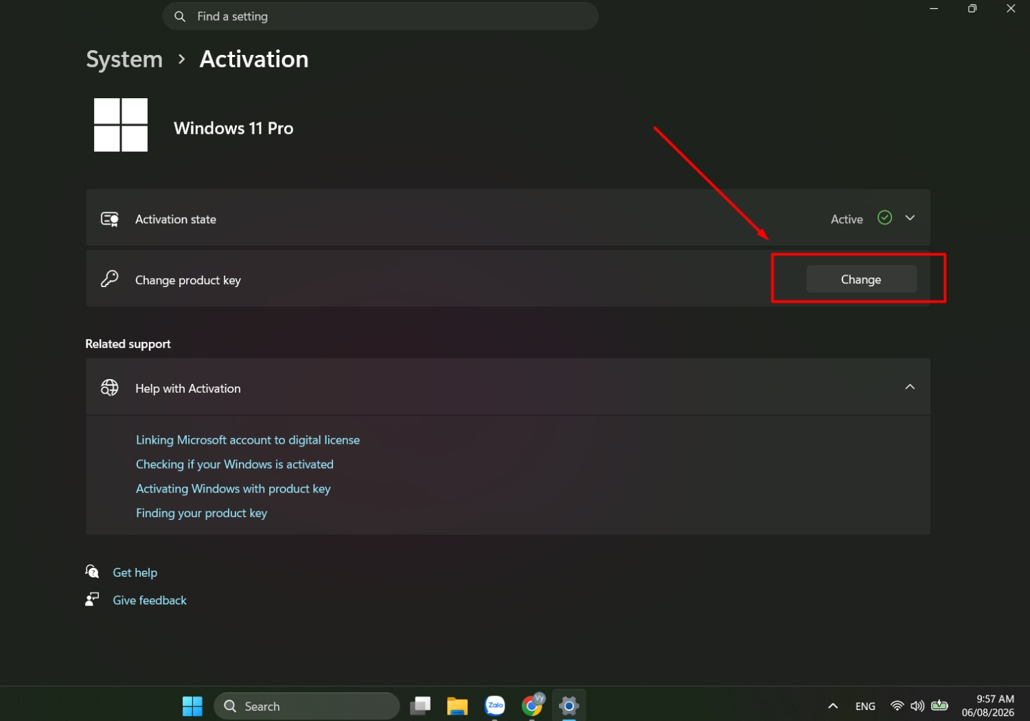 phan mem windows 11 pro online retail 1 pc key esd 2