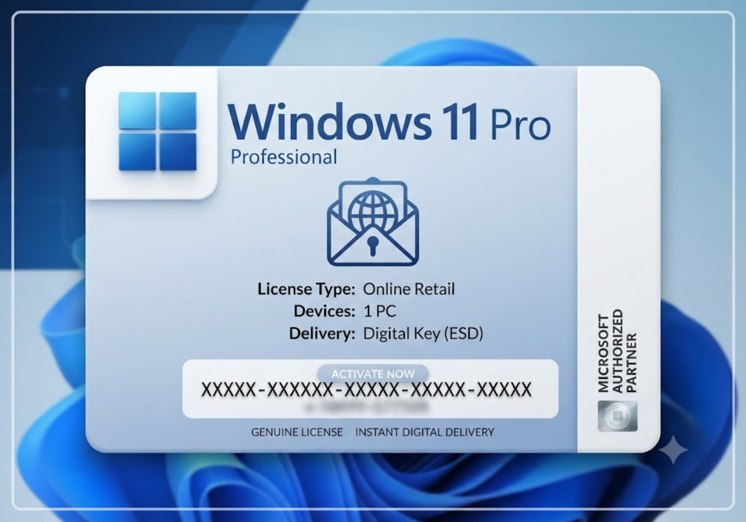 phan mem windows 11 pro online retail 1 pc key esd 7
