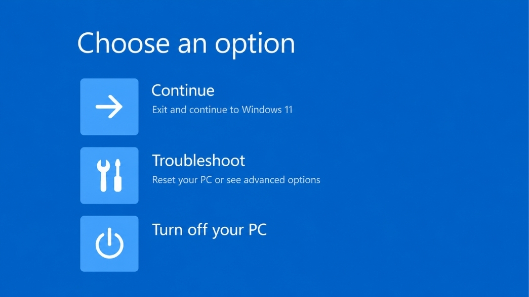 Advanced Startup Options Win 11 Là Gì Cách Mở Chi Tiết