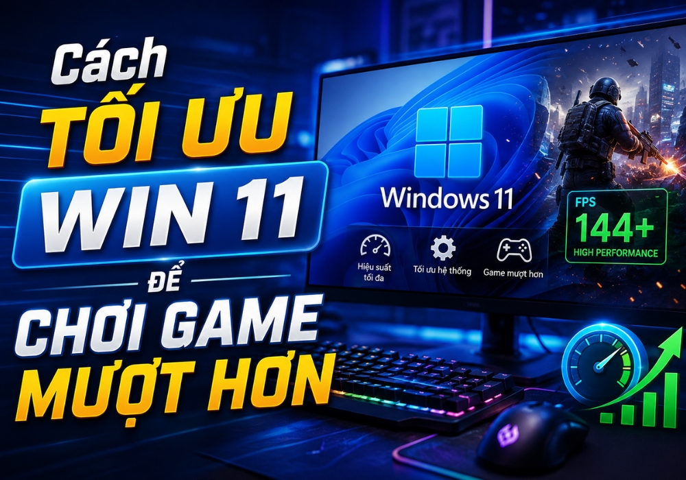 Cách Tối Ưu Win 11 Để Chơi Game Mượt Hơn: Bí Kíp "Nâng Cấp" FPS Không Tốn Một Xu