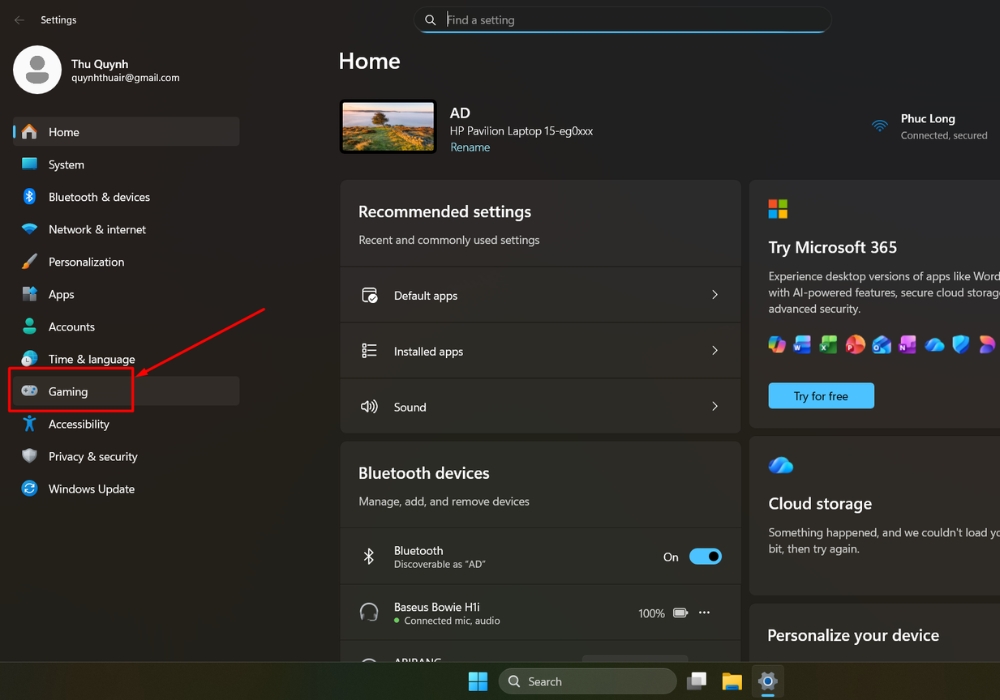 Cách bật game mode trên windows 11 6 Cach bat game mode tren windows 11 2