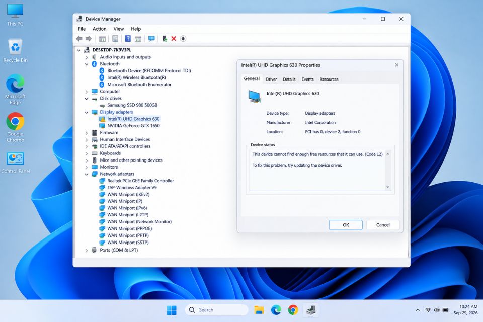 Cach dua thanh Taskbar Windows 11 sang ben trai giong Windows 10 khi bi mat Driver 5
