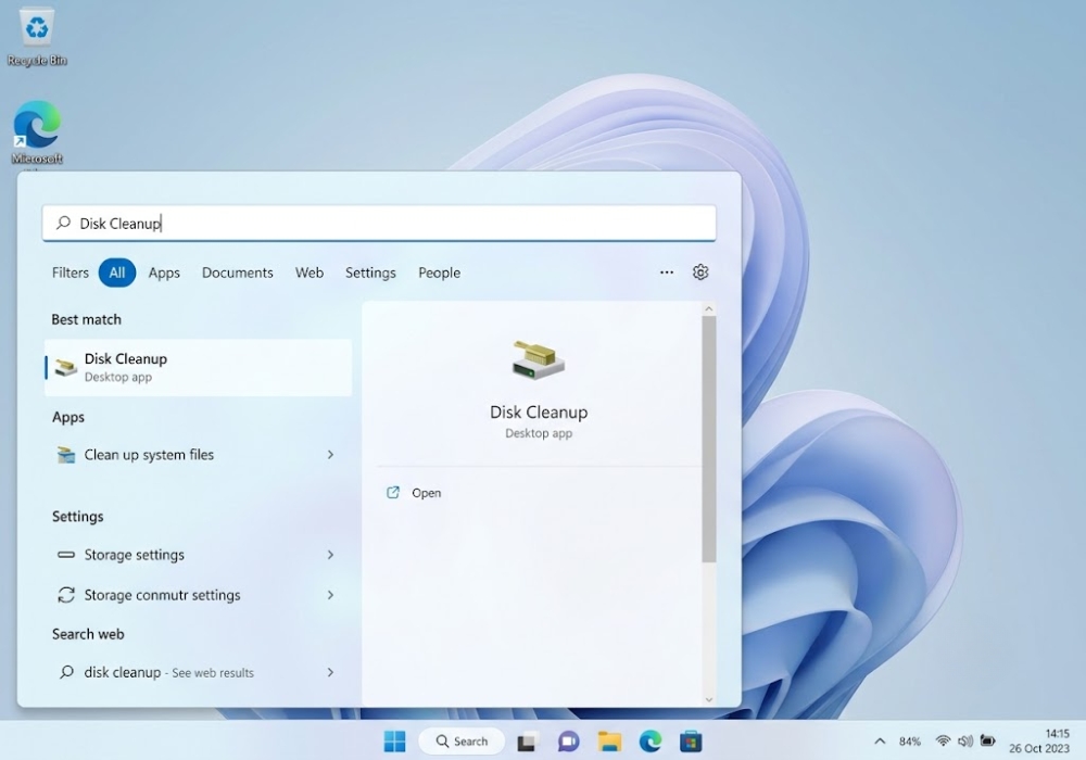 Cach dung Disk Cleanup tren Windows 11 1