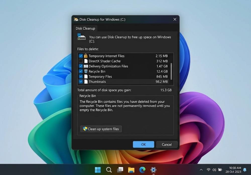 Cach dung Disk Cleanup tren Windows 11 2