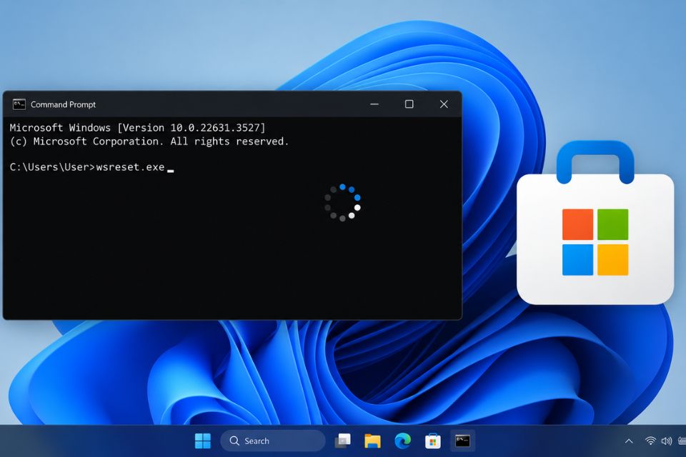Cach reset Microsoft Store bang lenh WSReset tren Windows 11 4