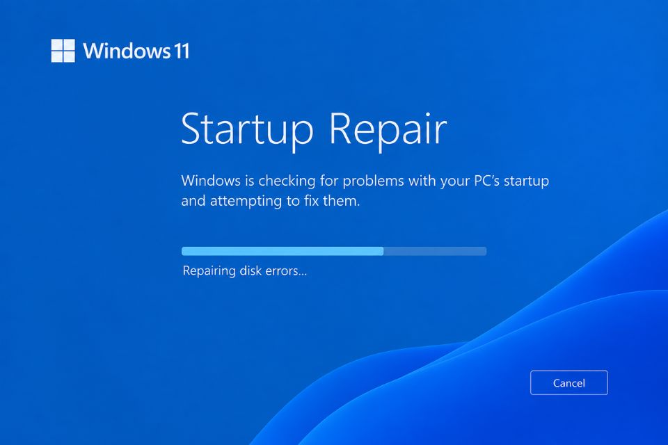 Cách sửa lỗi Undoing Changes Made to Your Computer Windows 11 9 Cach sua loi Undoing Changes Made to Your Computer Windows 11 4