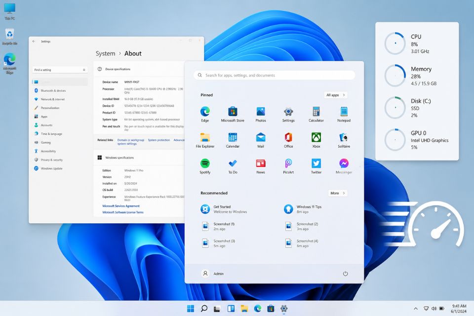 Cach tat hieu ung chuyen dong Animation Windows 11 5