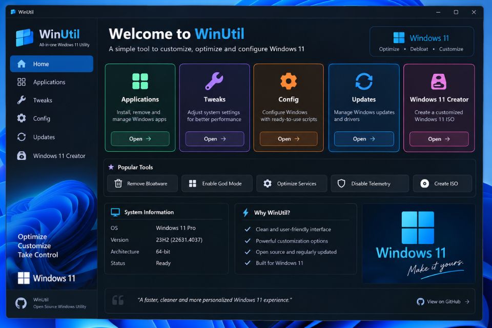 Chris Titus Tech Debloat Windows 11 2