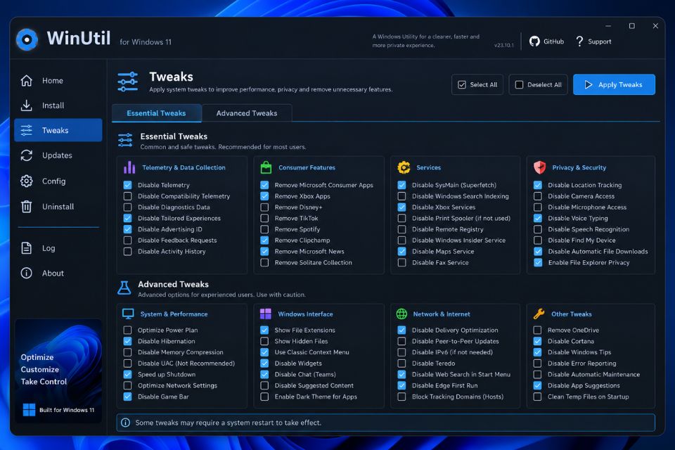 Chris Titus Tech Debloat Windows 11 5