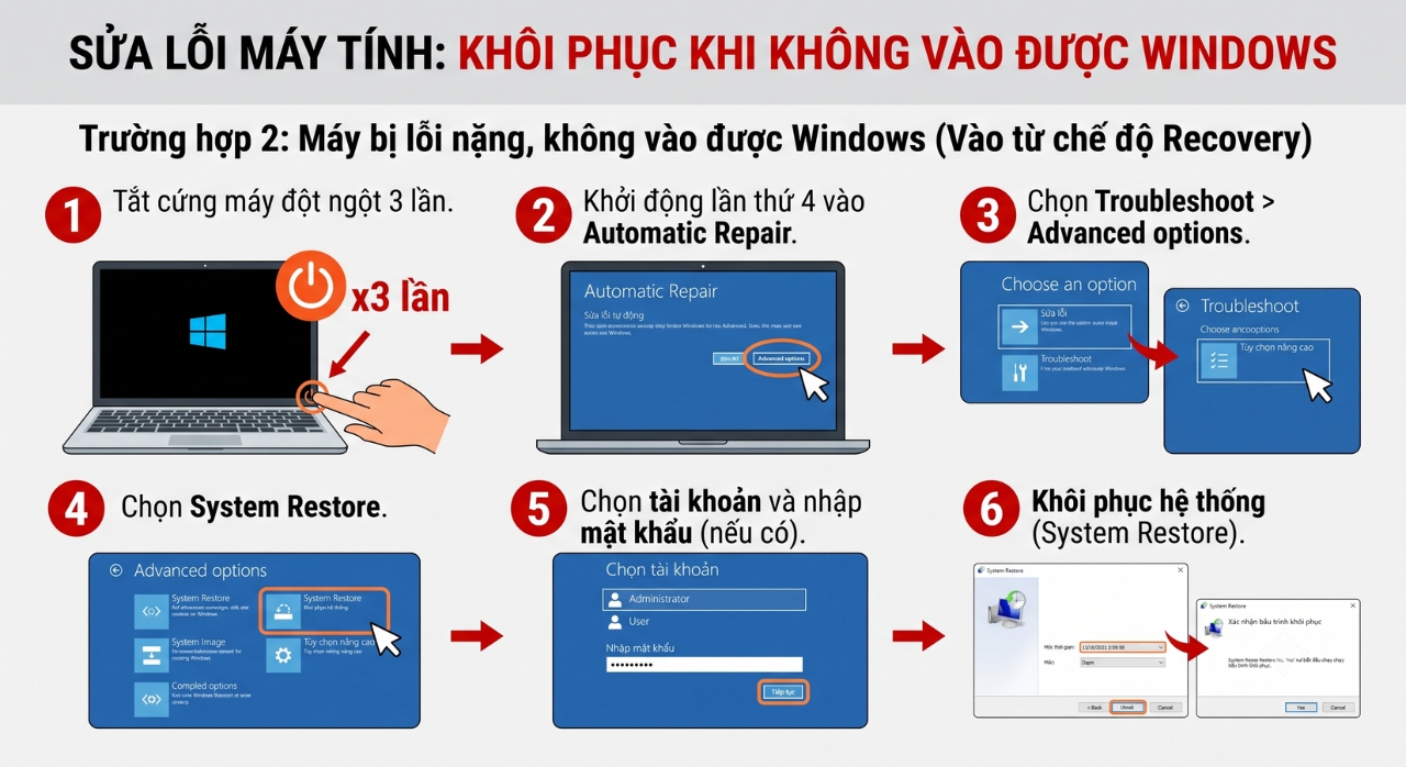 Huong Dan Dung System Restore De Cuu May Tinh Windows 11 Bi Loi He Thong 1