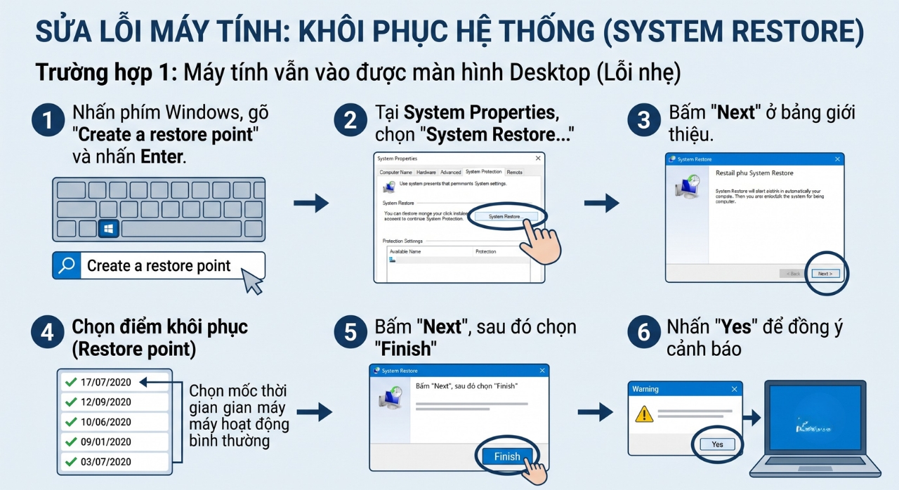 Huong Dan Dung System Restore De Cuu May Tinh Windows 11 Bi Loi He Thong 3