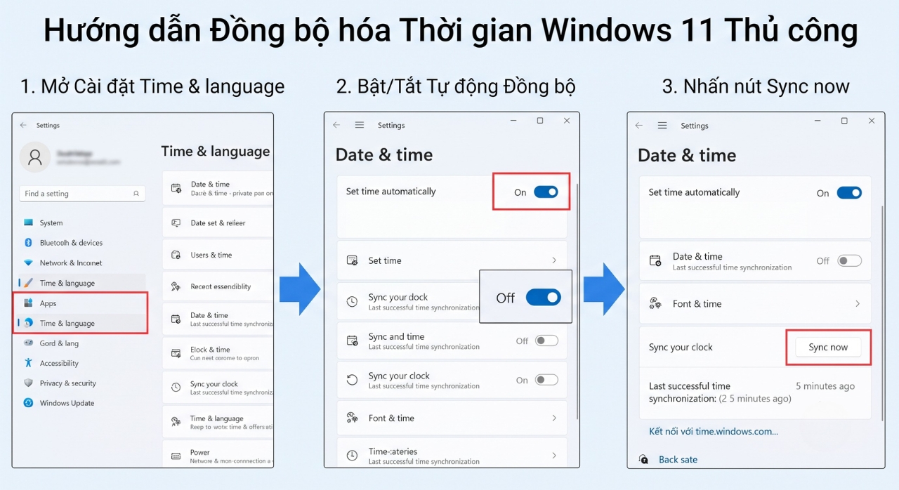 Huong Dan Khac Phuc Loi Dong Ho Windows 11 Bi Sai Gio Lech Mui Gio Lien Tuc 3